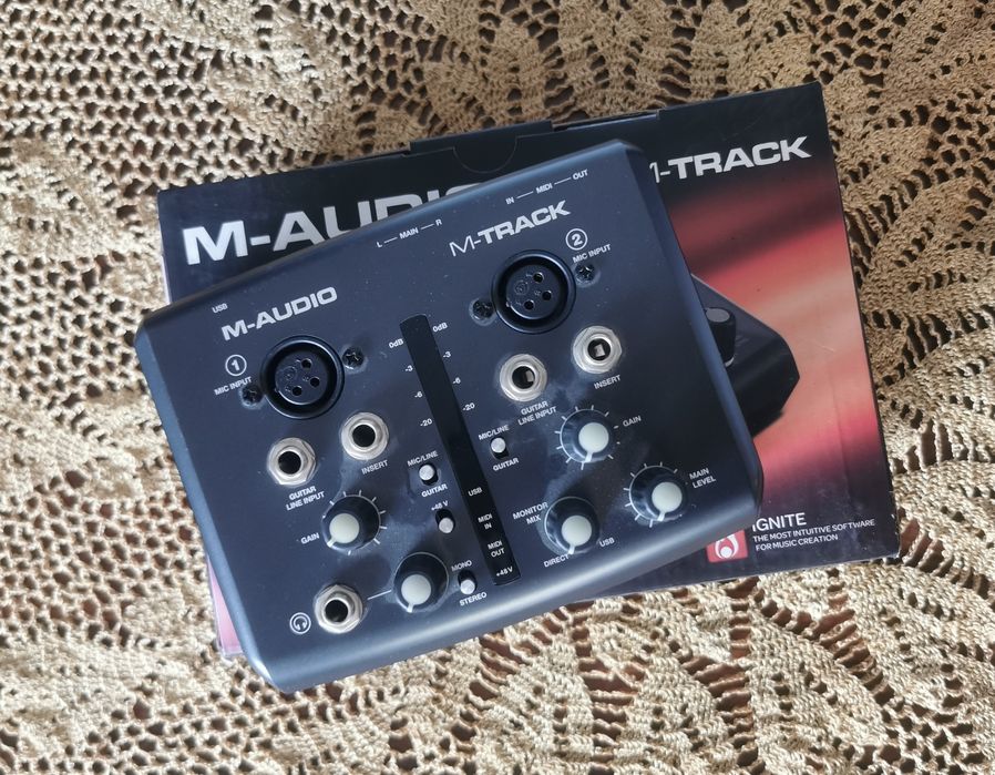 Interfejs audio m-track m-audio