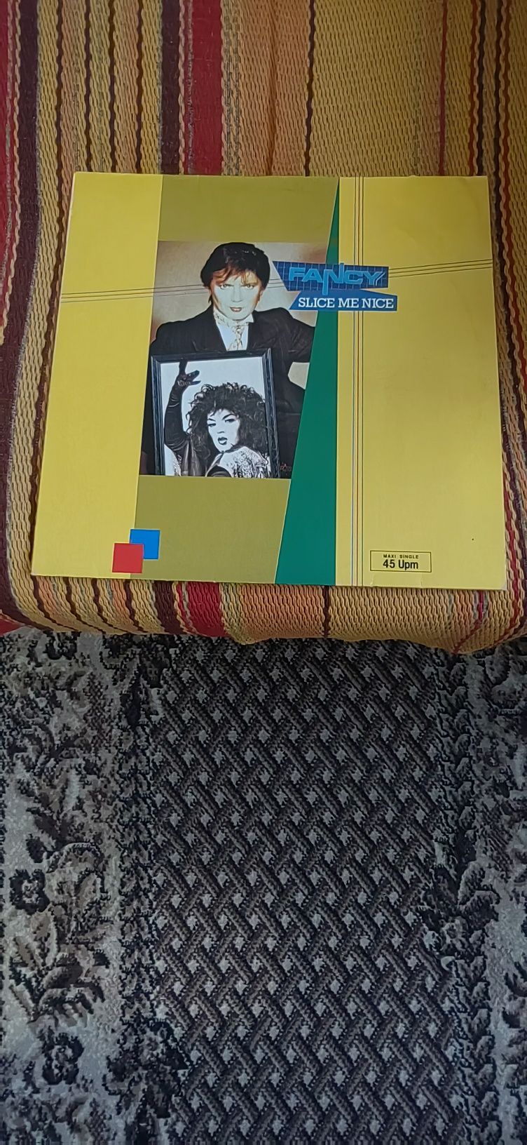 Fancy-Slice Me Nice/Come Inside, 12"Maxi singiel winylowy