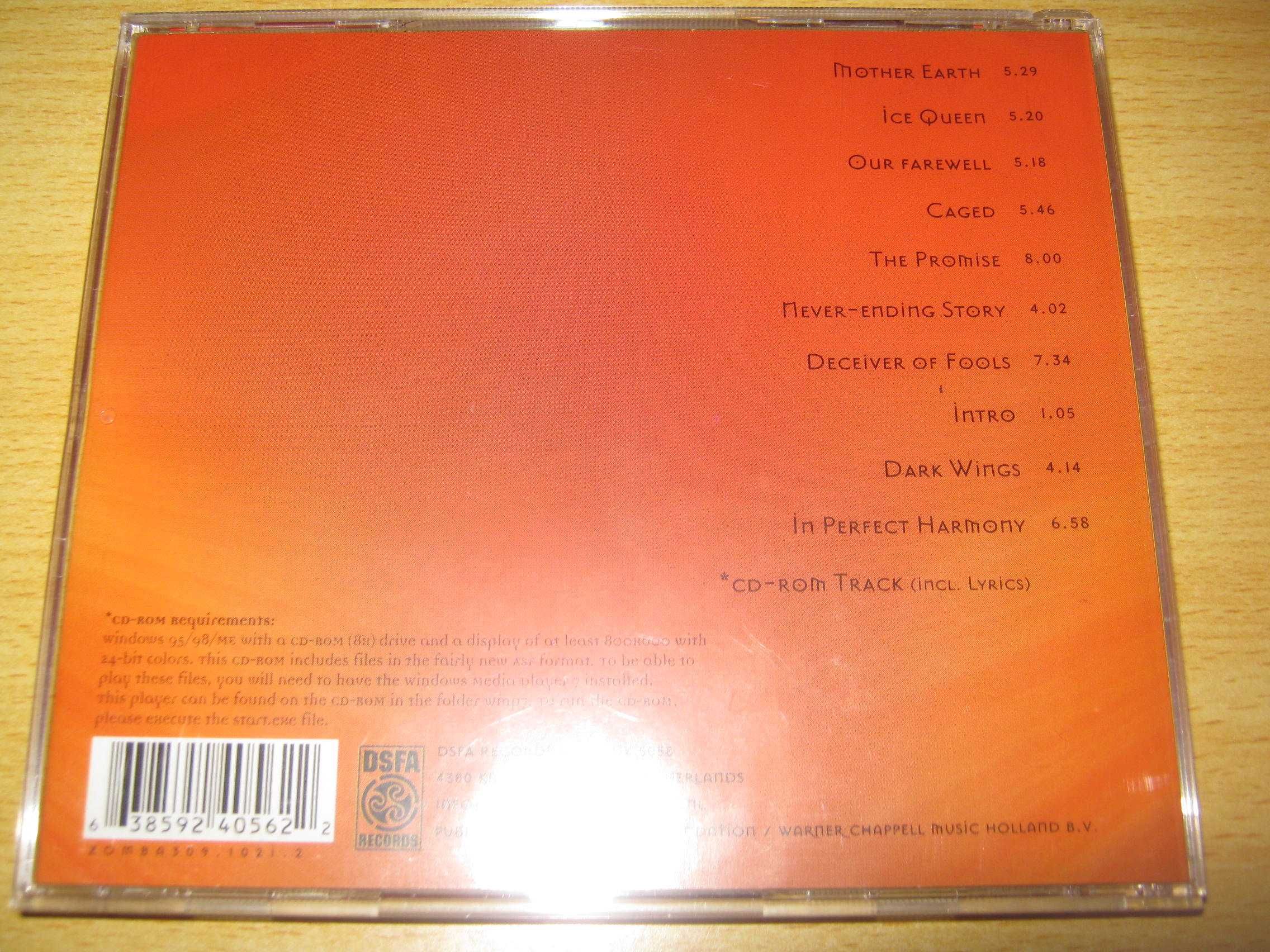 Within Temptation Mother Earth CD C/Faixa CD-ROM