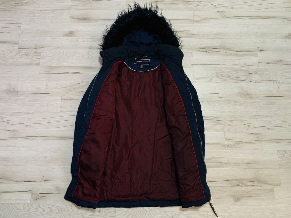 Tommy Hilfiger_Kurtka Pikowana Kurtka Parka Zimowa Damska_M