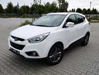 Hyundai ix35 Biały-Led+Neon-Navi-Pół-Skóra-Alu 17-168tyś km-Idealny Stan-Jak Nowy