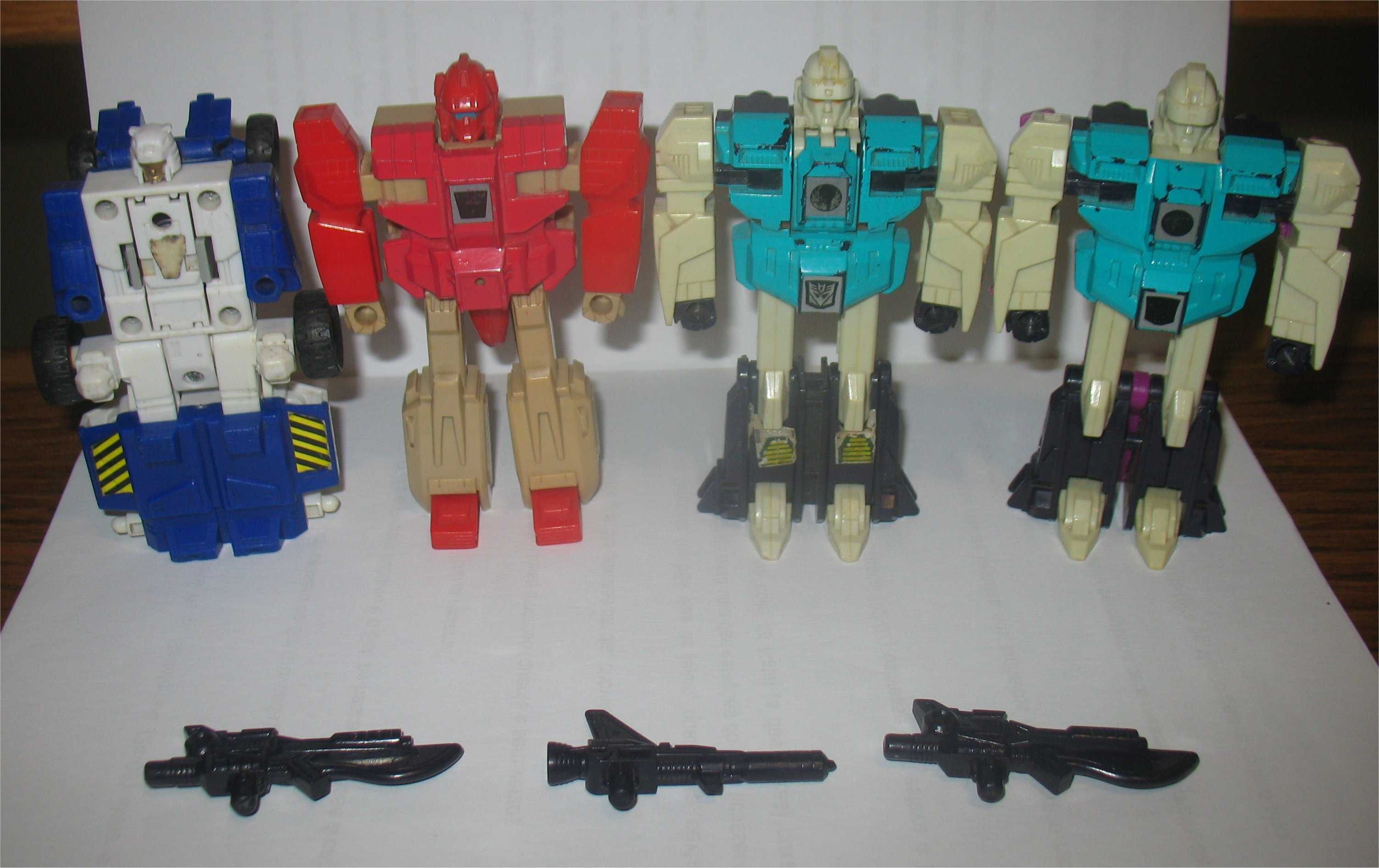 Takara - 4 Transformers dos anos 80