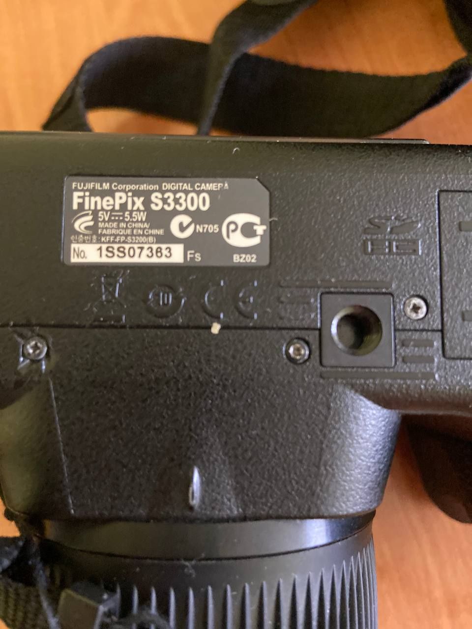 Продається цифрова фотокамера Fujifilm FinePix S3300 з сумкою