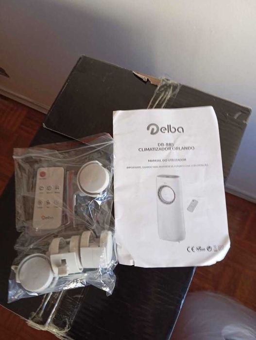 Climatizador Orlando novo com 8 horas de trabalho