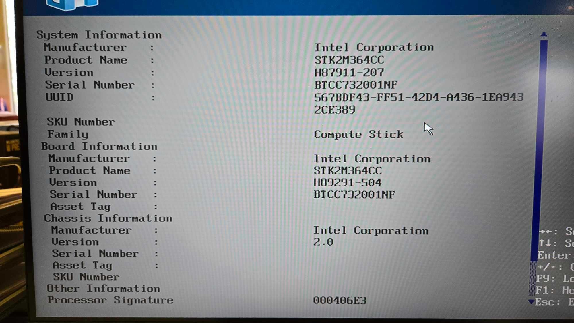 Komputer Mini PC Intel Compute Stick HDMI STK2M364CC Win10 i3 m3-6Y30