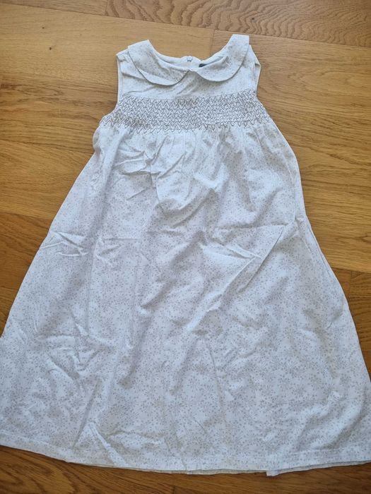 Sukienka biala w dmuchawce r.128