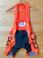 Nowe Sprandi CCC spodnie kolarskie na rower XS z kozulka
