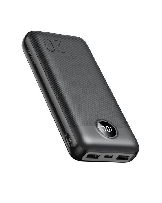 Powerbank Bateria zewnętrzna VEGER L20S - 20 000mAh LCD Quick Charge P