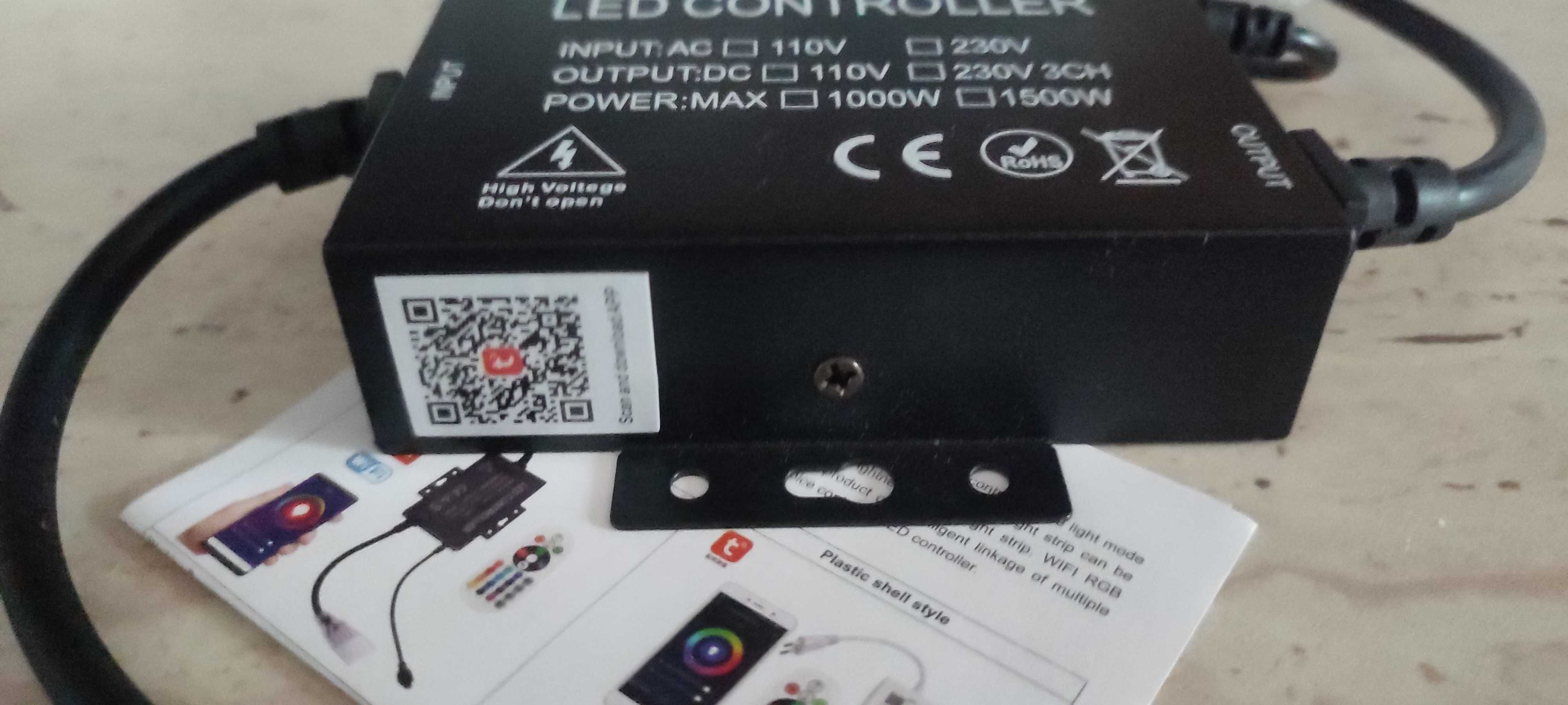 Kontroler Led RGBW Pilot do taśmy RGB 1500W 220V