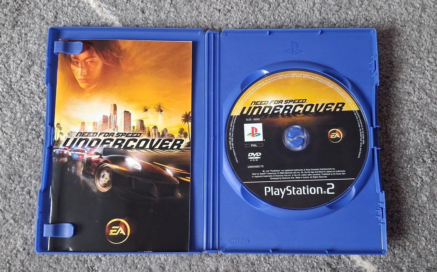 NFS Need For Speed Undercover PS2 PlayStation 2