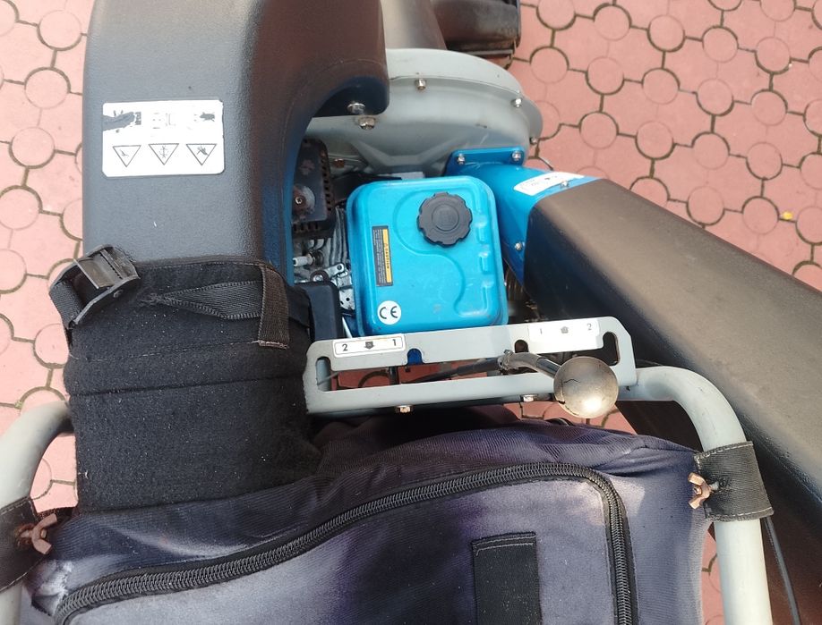 Садовий пилосос подрібнювач гілок Gude дробилка шредер