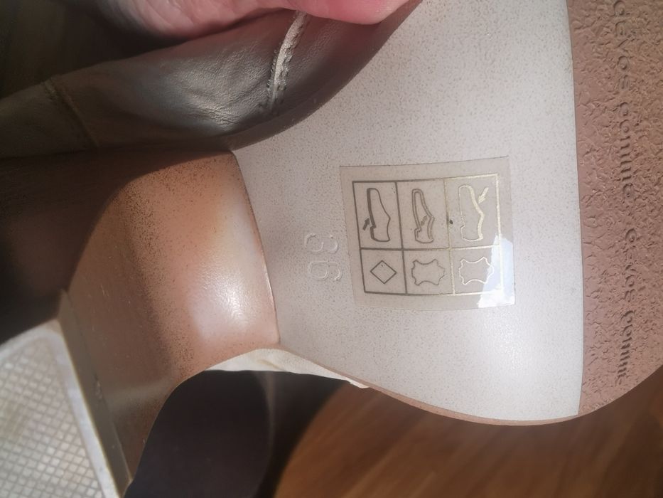 Kozaki zimowe nowe skóra naturalna r. 36 Davos Gomma