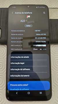 Telemóvel Samsung A22 5G