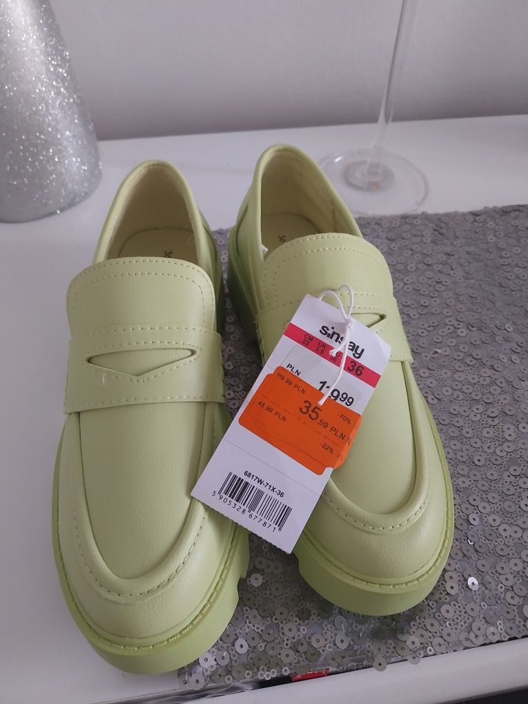 Buty mokasyny Sinsay rozmiar 36