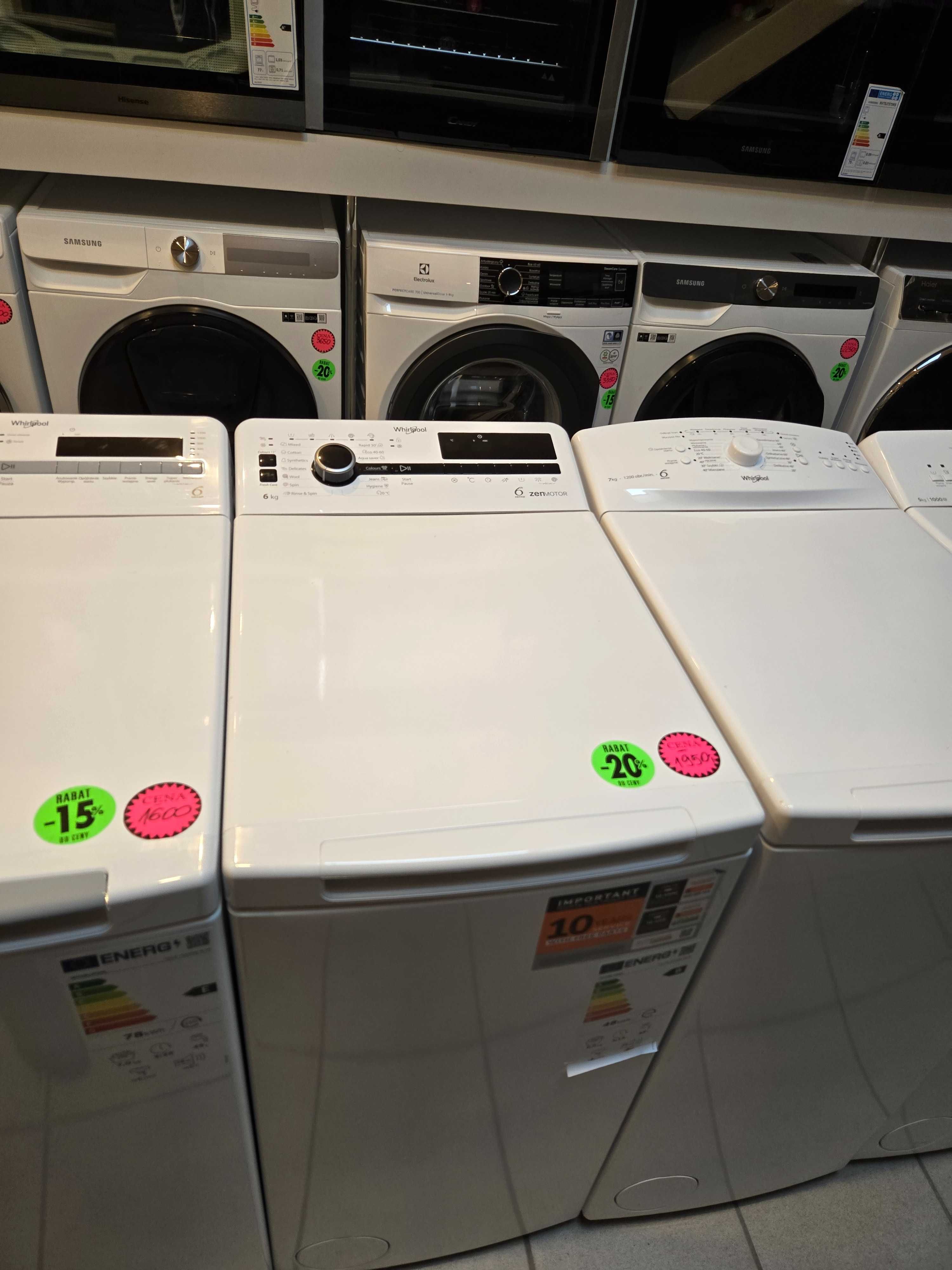 JANKI AGD Pralka Whirlpool TDLRB6252BS EU/N