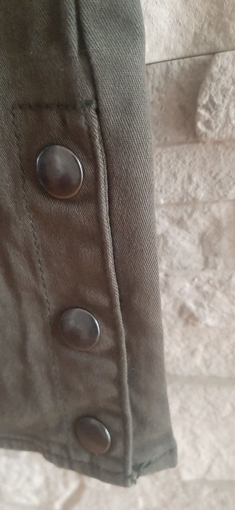 Spodnie zielone khaki 44/XXL