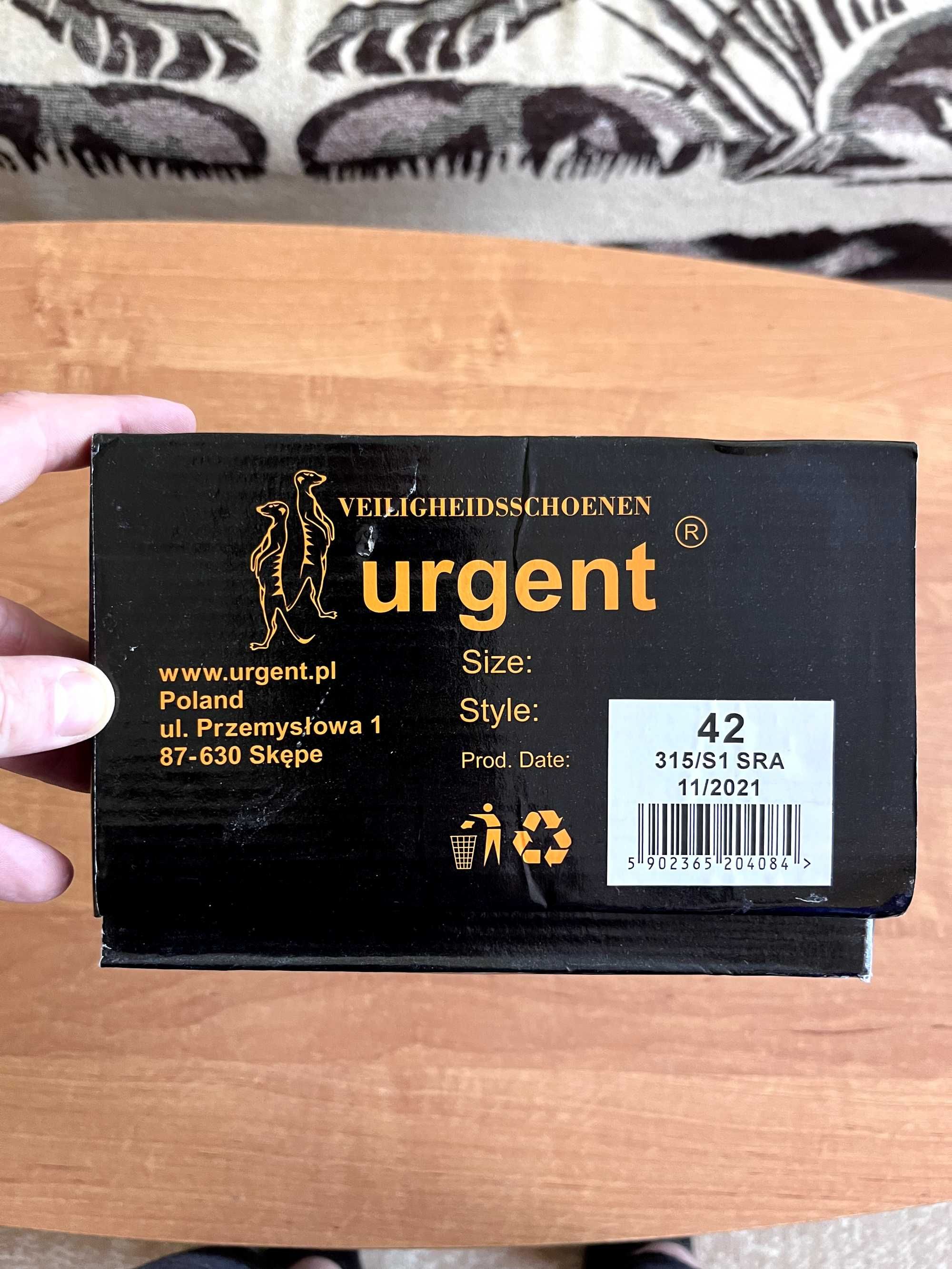 Buty Robocze Urgent 315 S1 "Rozmiar 42" "NOWE"