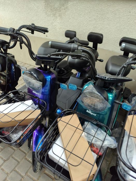 Новенькі електро велосипеди Billgery 500w 60 v 20Ah