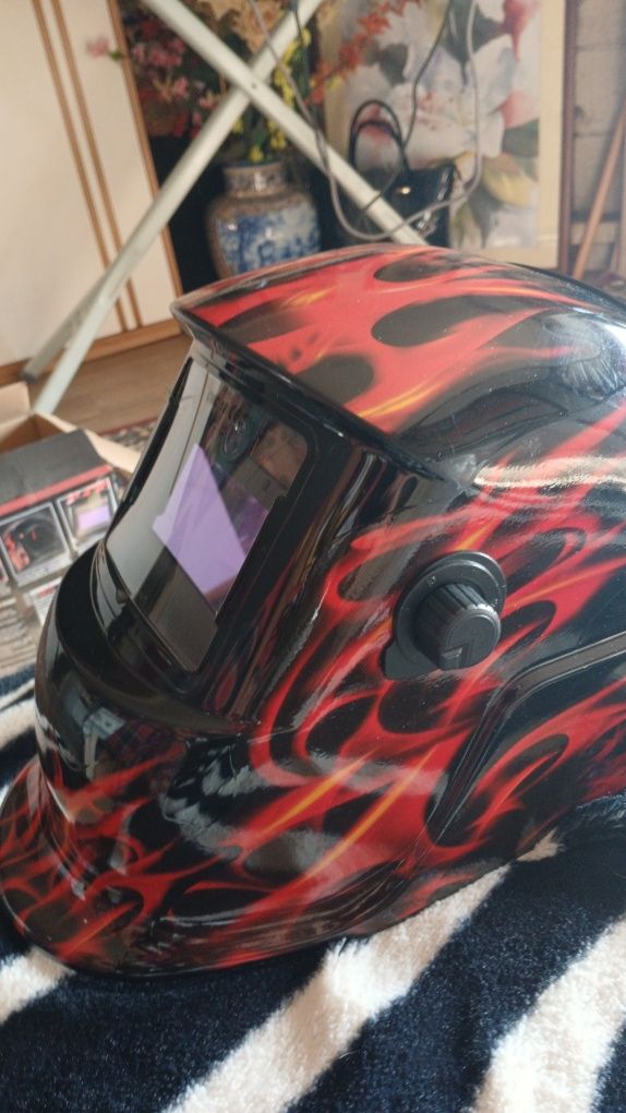 Capacete de soldar