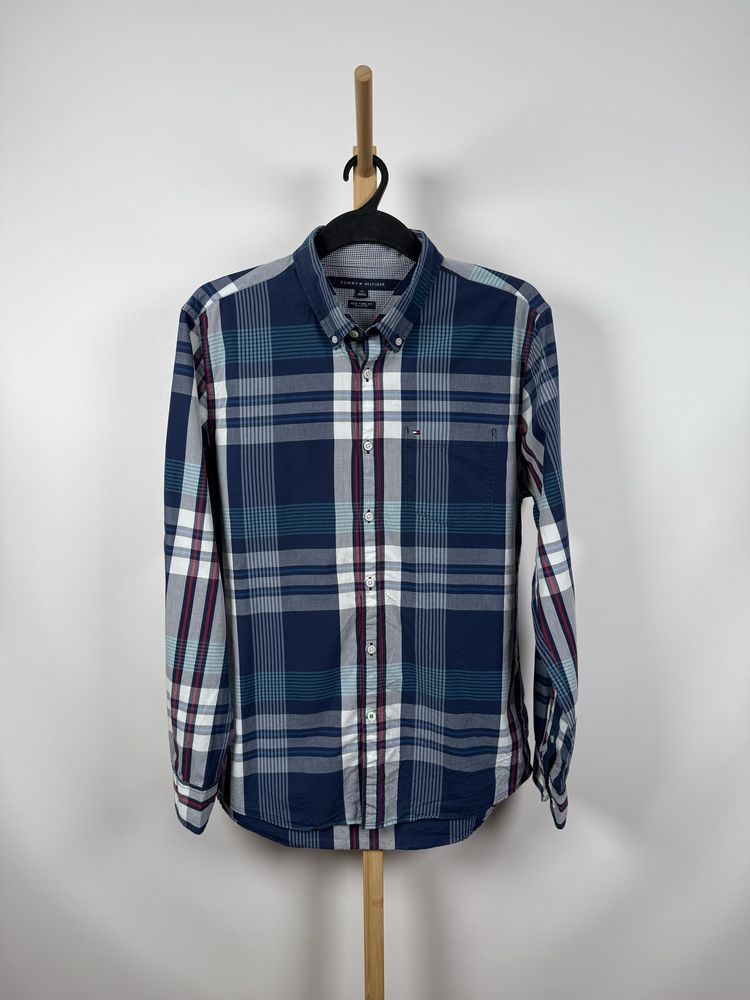 Tommy Hilfiger New York Fit koszula w kratkę L