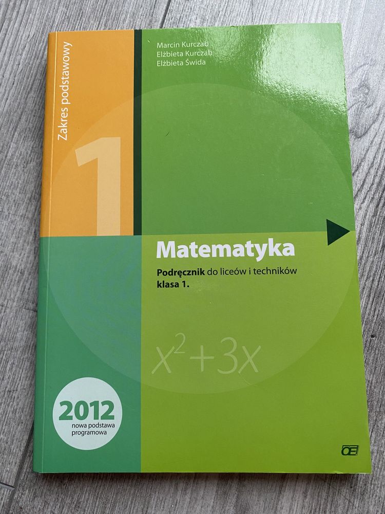 Matematyka zakres podstawowy Podręcznik