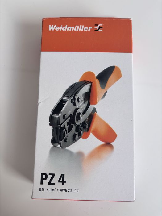 Szczypce zaciskowe Weidmüller PZ 4 Stan fabryczny! 0,5-4qmm