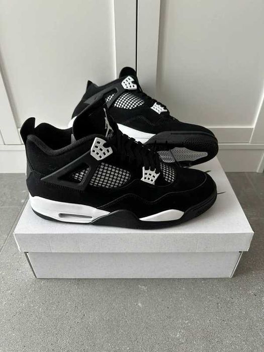 Buty damskie Trampk Jordan_Air_Jordan_4_ Retro_White_ Thunder_ R.45