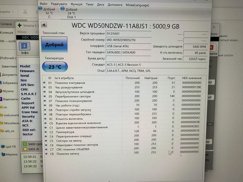 Зовнішній диск WD My Passport 5 TB Black hdd