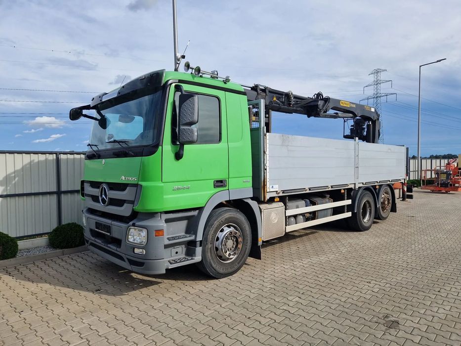 Mercedes-Benz Actros 2544 * 6x2 * MP3 * 301 190 km * 2012 * PALFINGER PK18001L *  ID: 395
