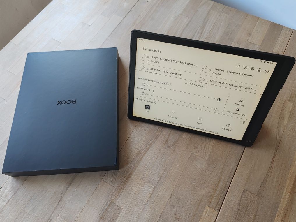 Onyx Boox Tab X 13.3 como novo