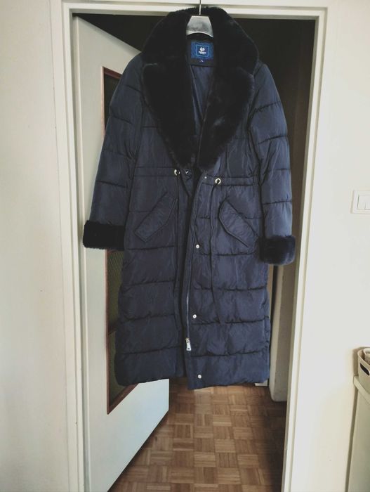 Piękny, nowy, mięciutki, ciepły, z miskiem