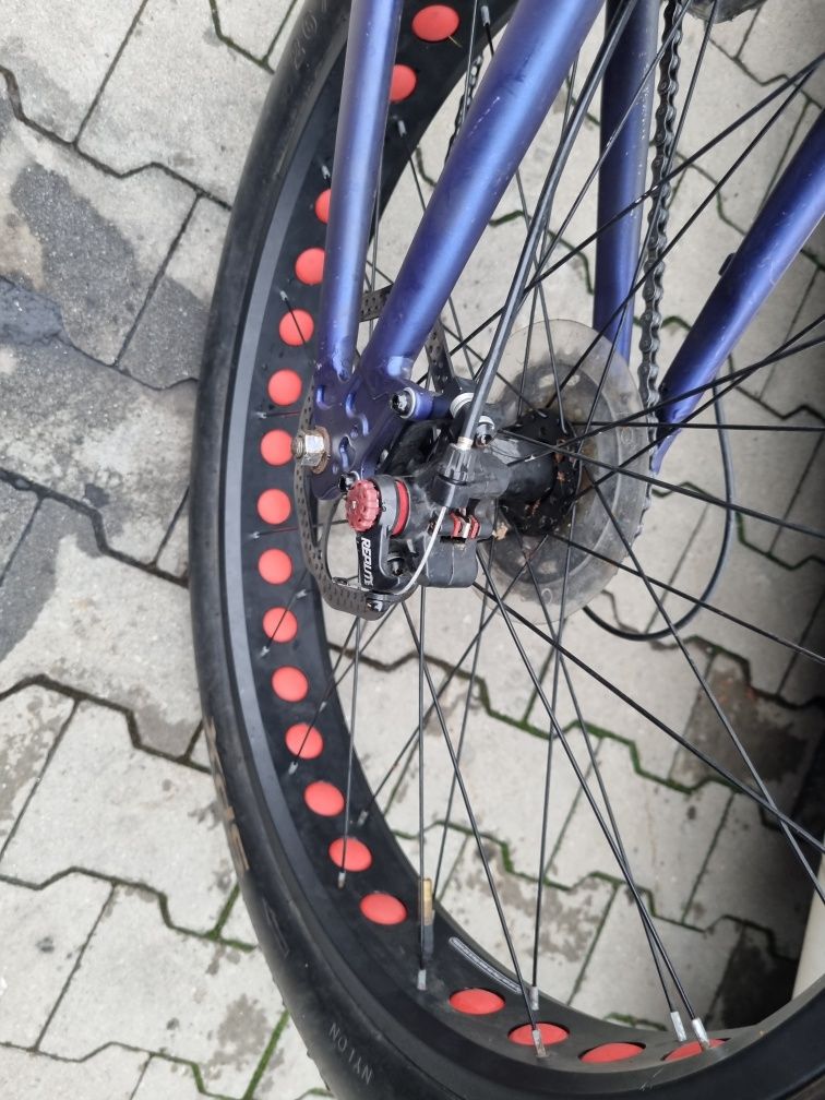 Rower Fat Bike Koła 26 cali Totem Szwajcaria FatBike 3x7 21 biegow