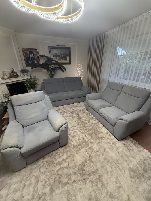 Komplet wypoczynkowy szary