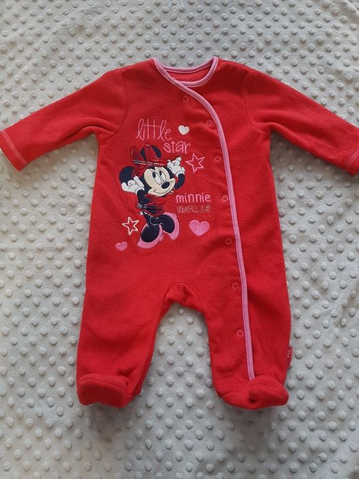 Pajacyk kombinezon piżamka Myszką Miki Mickey Mouse 62 68