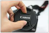 Tampa objetivas Canon Nikon 52mm 58mm 62mm 67mm 72mm 77mm