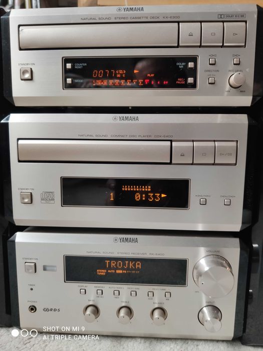 yamaha rx-e400 pianocraft cdx-e400 kx e-300 kolumny nx-e400