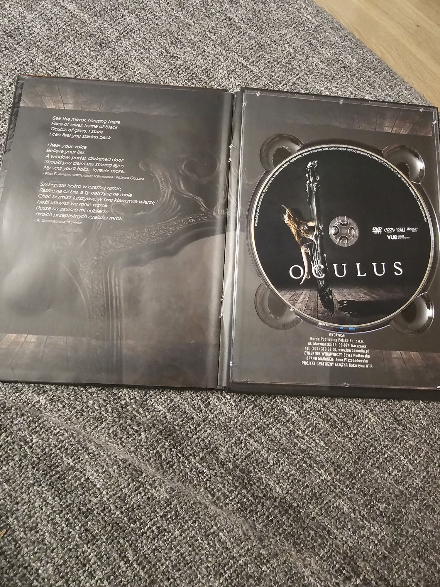 Oculus. Film DVD