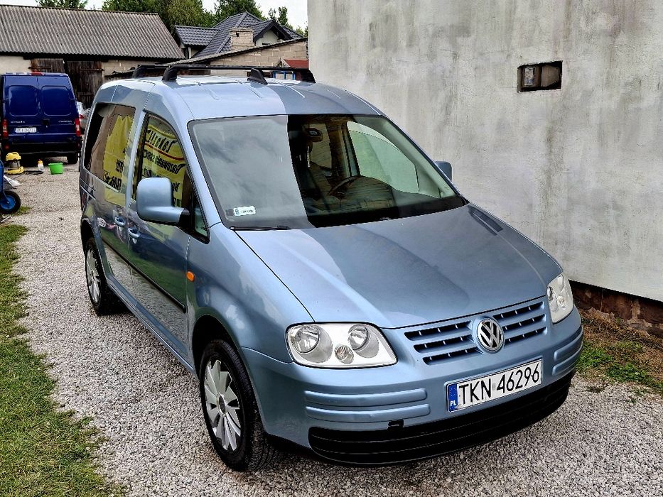 VW Caddy  2.0 TDI 140 koni 2009 rok 5 osobowy stan bdb ! Sp/zamienie