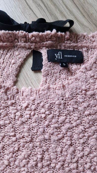 Sweter sweterek Reserved r.S pudrowy róż