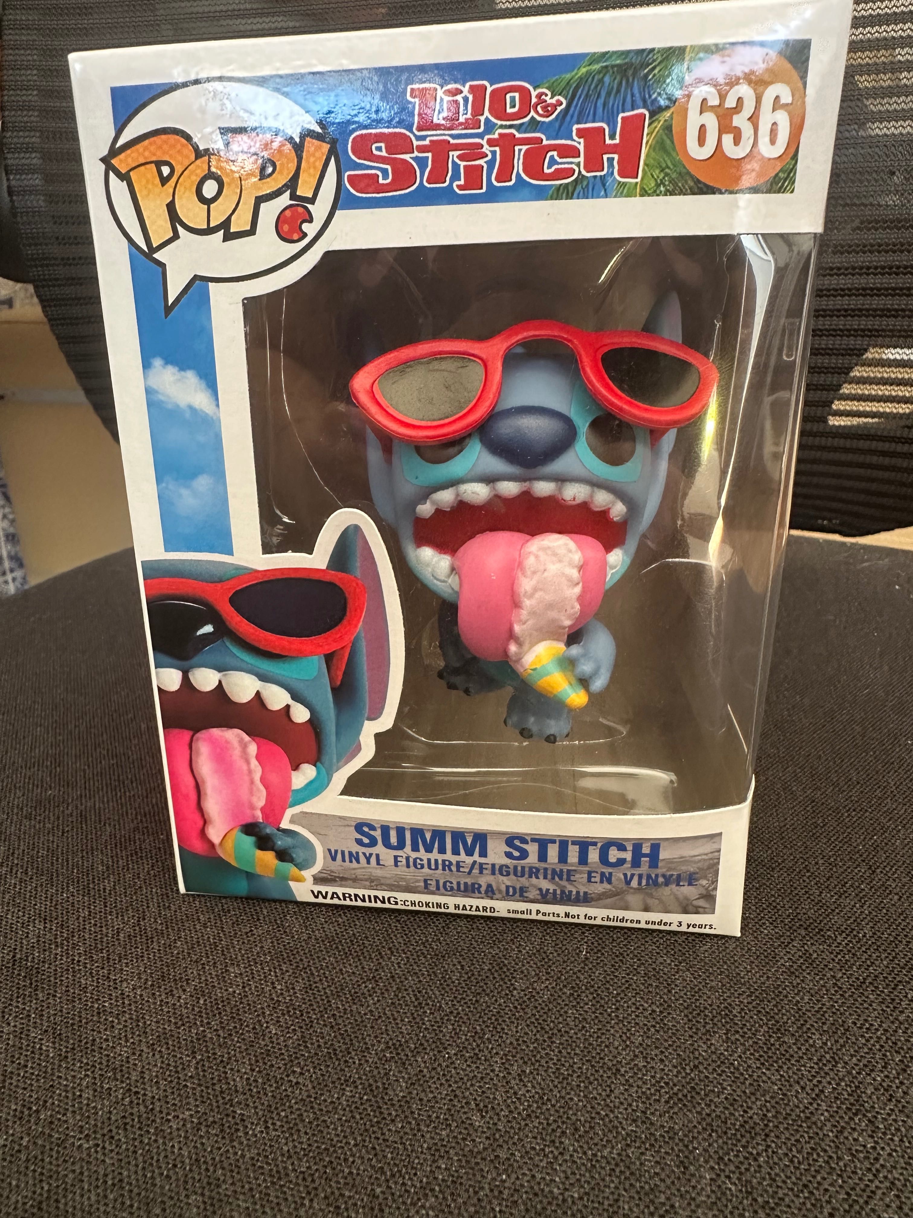 Pop stitch novo na caixa