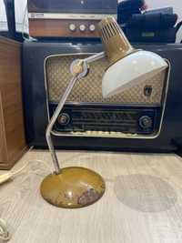 Lampka biurkowa lampa prl Famor 1986 r