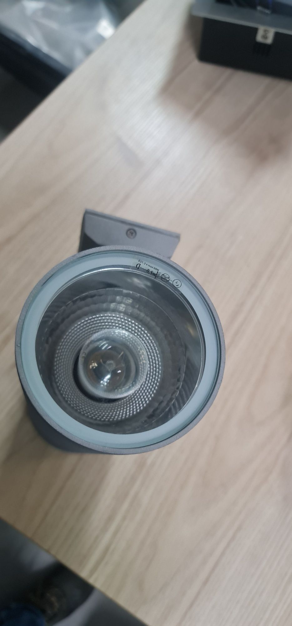 Lampa 2x 26w Max 60w klosz oprawa światła naświetlacz