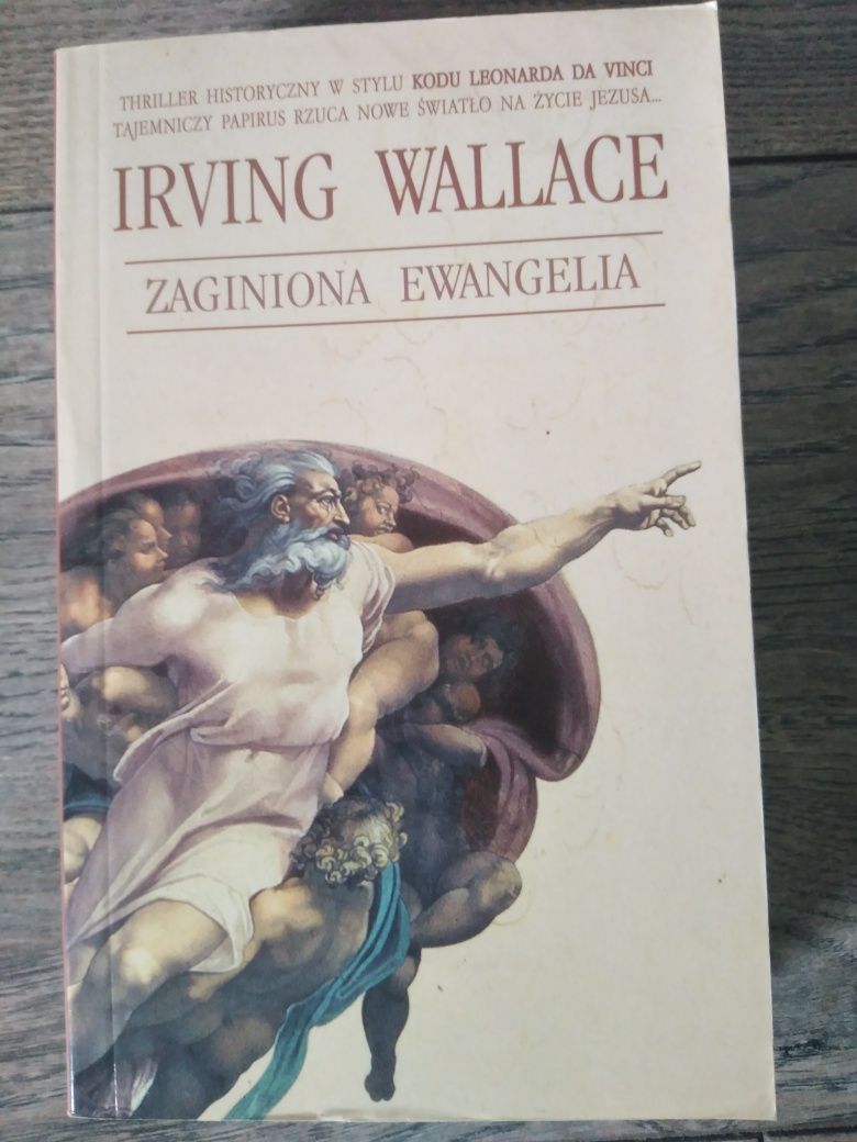 Zaginiona ewangelia Irving Wallace książka