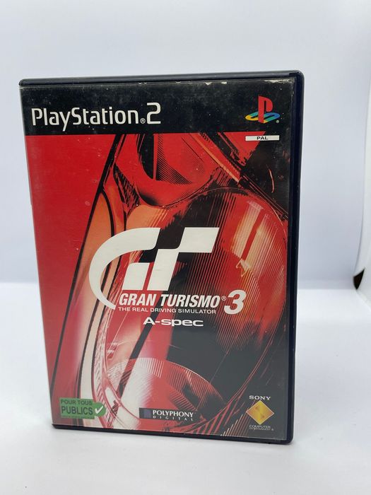 Gran Turismo 3 A-spec PS2 Po Angielsku
