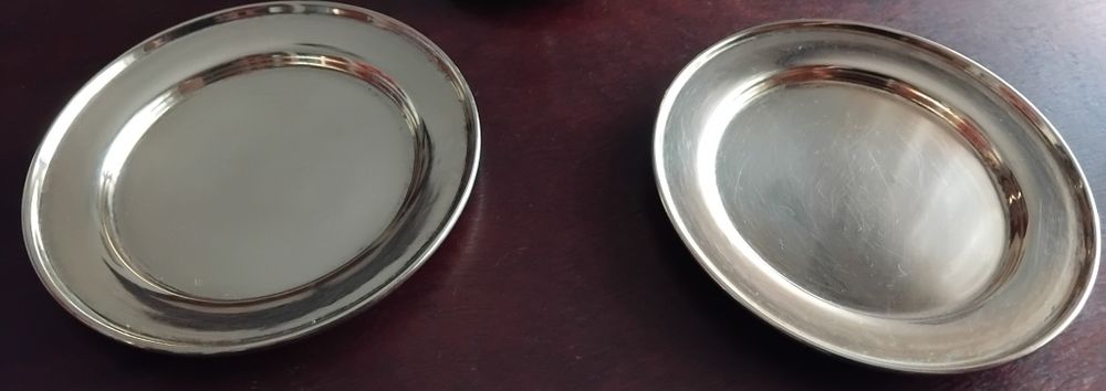 Palmatória e 2 pratos