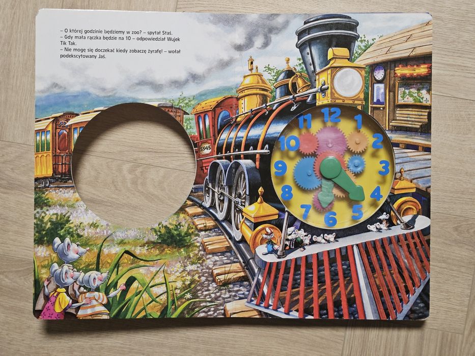 Książka Wujek Tik Tak - Mój pierwszy zegar