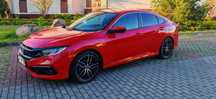 Honda Civic X Sport, nowa instalacja gazowa, przebieg 55 tys. km!