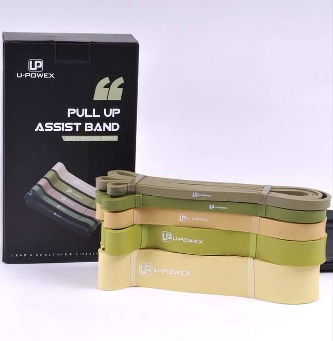 Резинові петлі U-Powex комплект 5 шт, резинки для підтягування