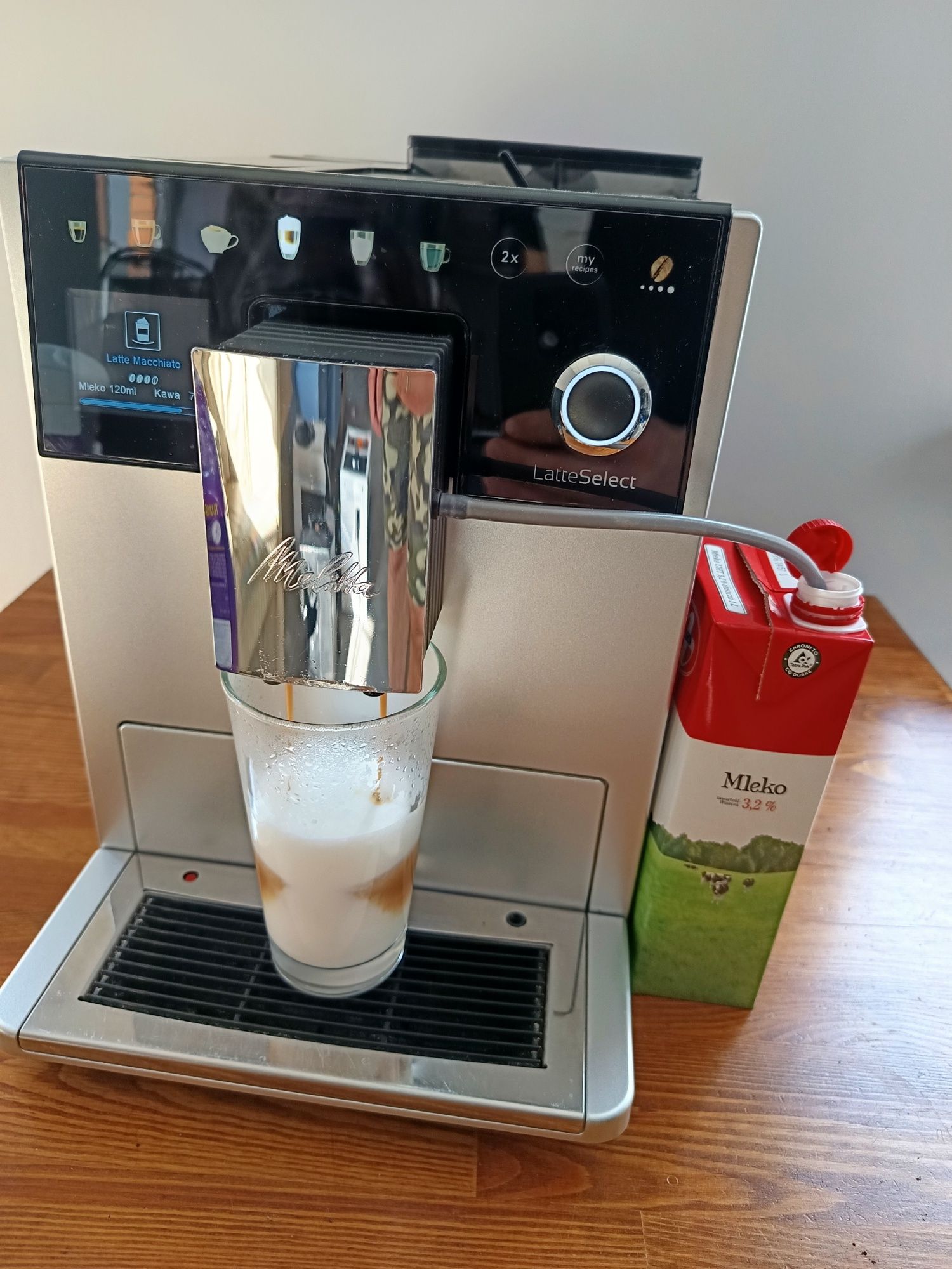 Ekspres do kawy melitta latte select