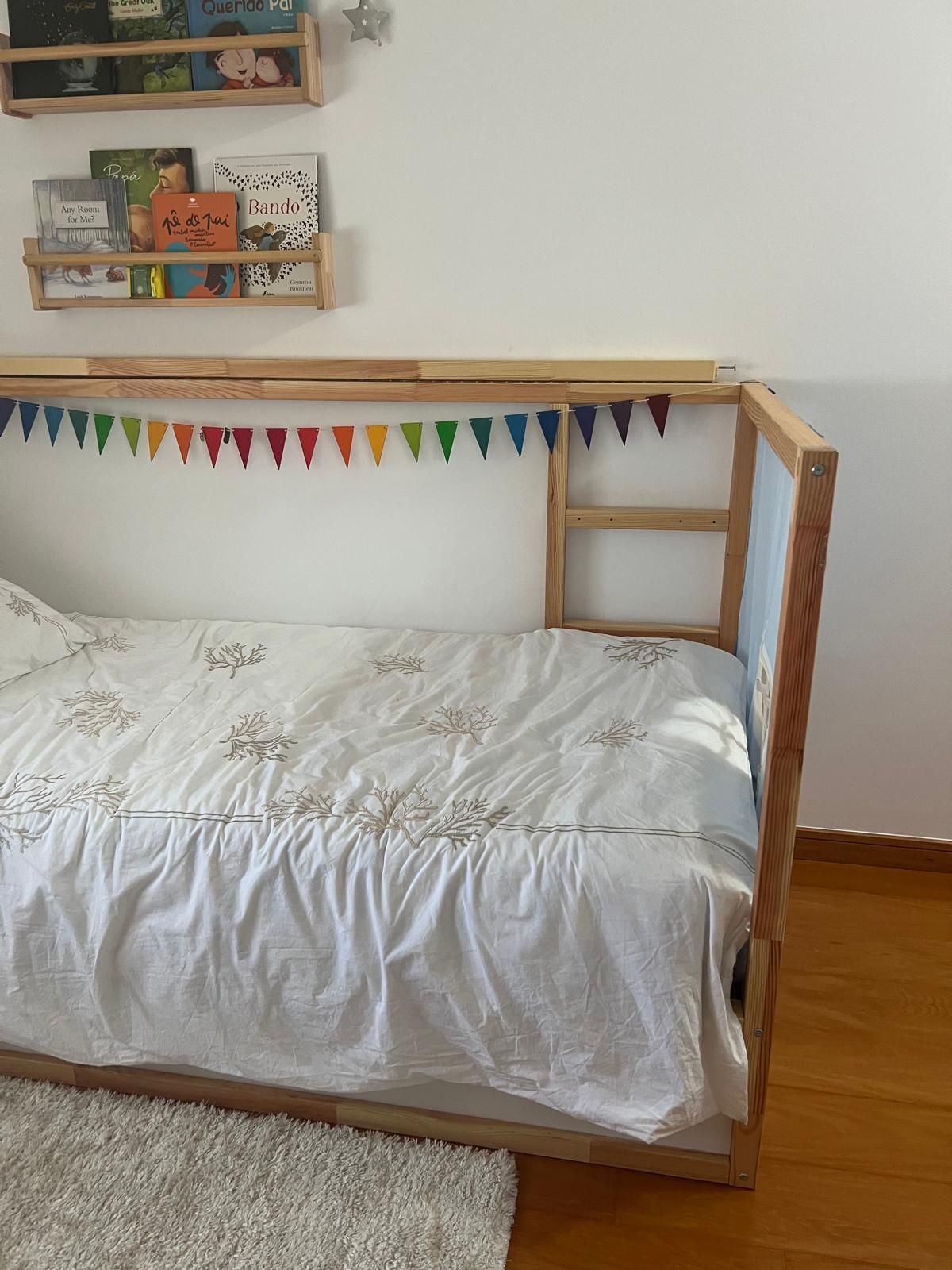 Beliche Cama Kura Ikea em excelente estado 90x200